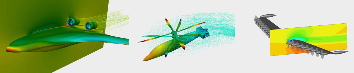 Altair FlightStream Aerodinamik CFD Uygulama Örnekleri